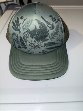 Rare Exclusive The North Face Trucker Hat with Fern Print